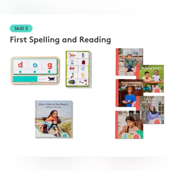 NIB Lovevery Reading Skill Set: Part 1 - Picture 5 of 12